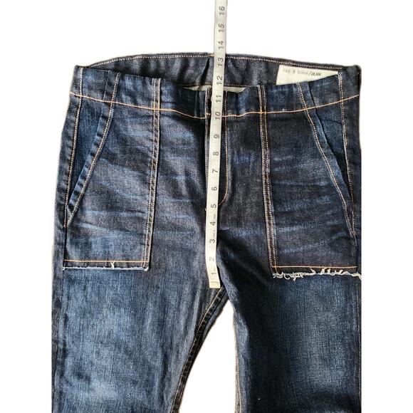 Rag & Bone Women’s Denny High Rise Skinny Ankle Jeans Warsaw Dark Wash Size 31 - Picture 8 of 9